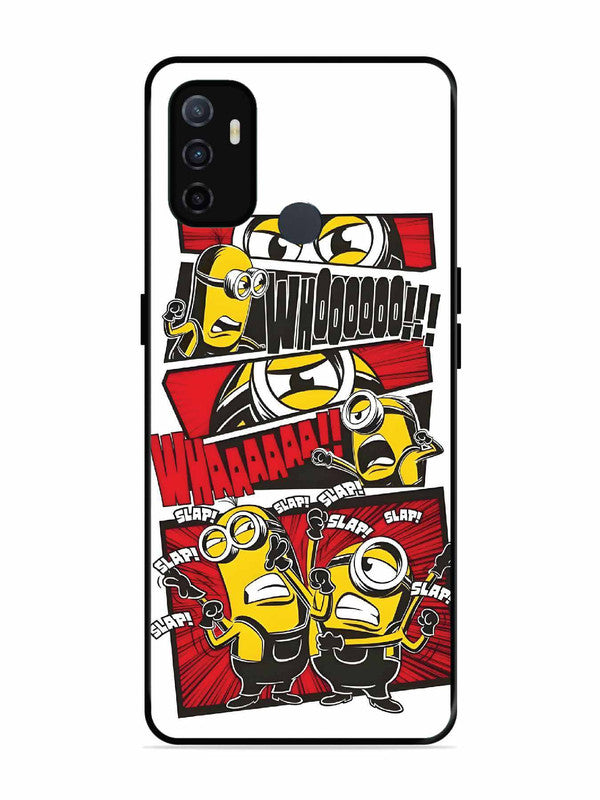Oppo A53 Minions Comic Panel Action