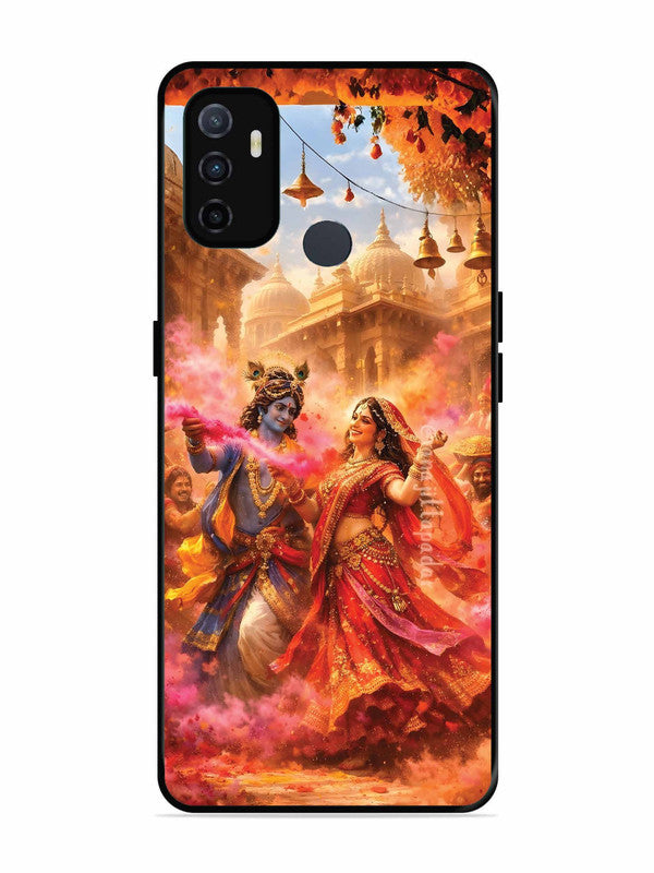 Oppo A53 Radha Krishna Playing Holi