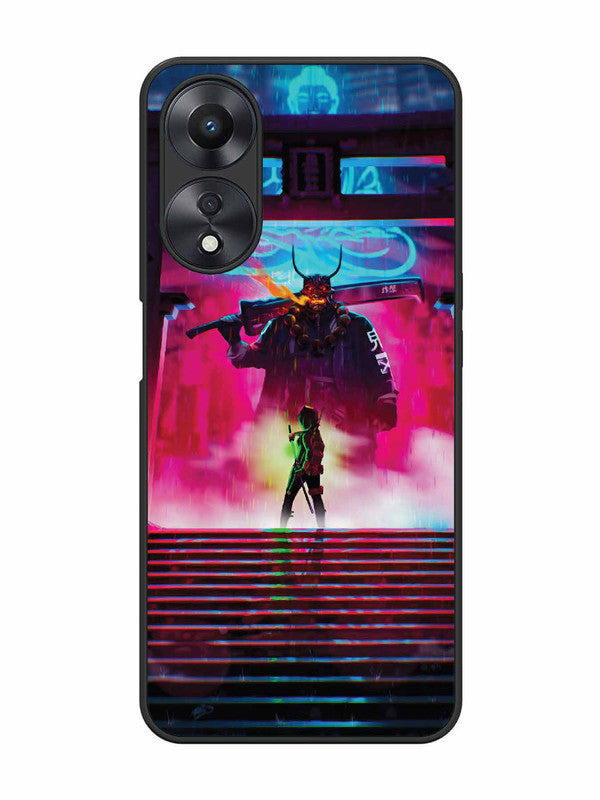 Oppo A58 5G Cyberpunk Yokai Monster