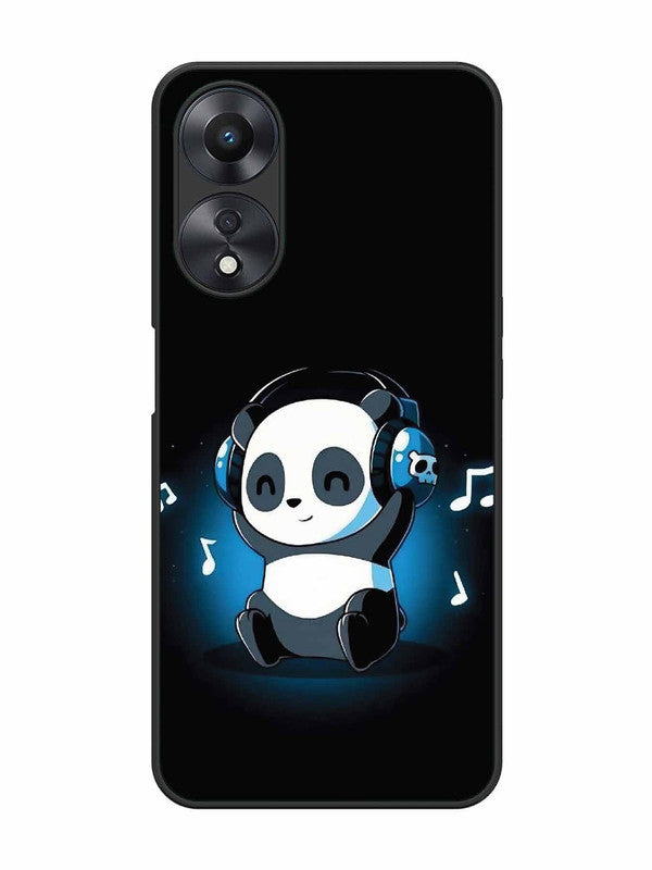 Oppo A58 5G Panda Listening Music