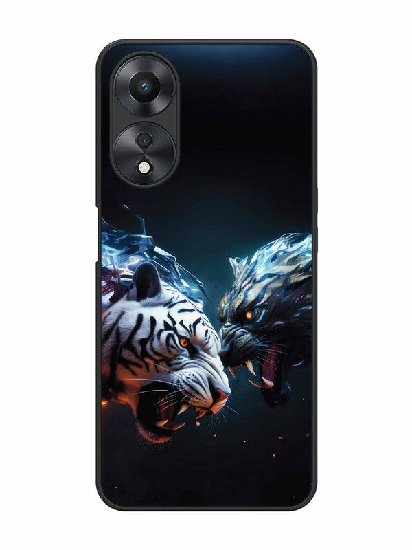 Oppo A58 5G Tiger vs Panther