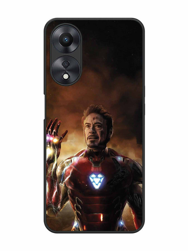 Oppo A58 5G iron man inifinity stones