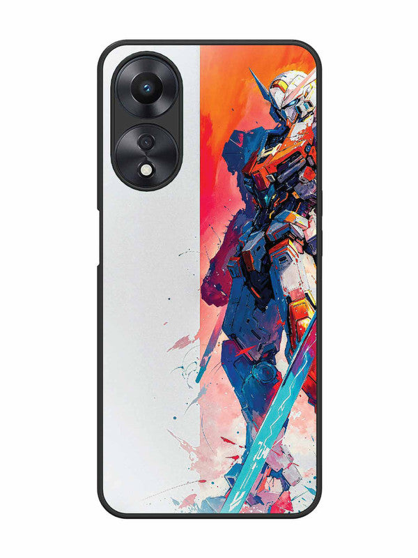 Oppo A58 5G gundam-mecha