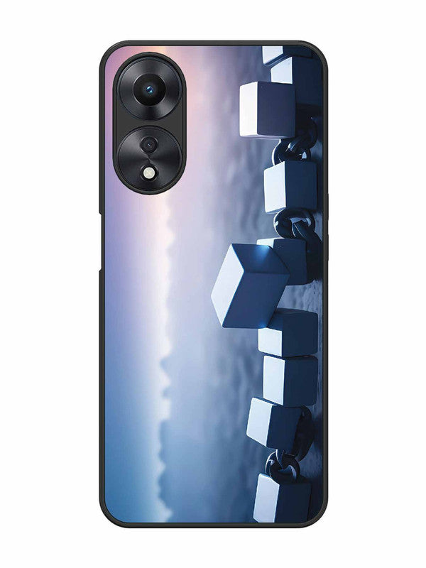 Oppo A58 5G Minimalist Blockchain Cube Chain