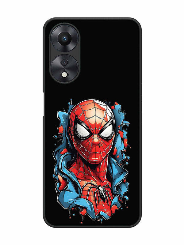 Oppo A58 5G Spider man street art style