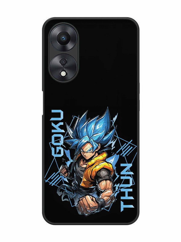 Oppo A58 5G Street Fighter Goku God Form