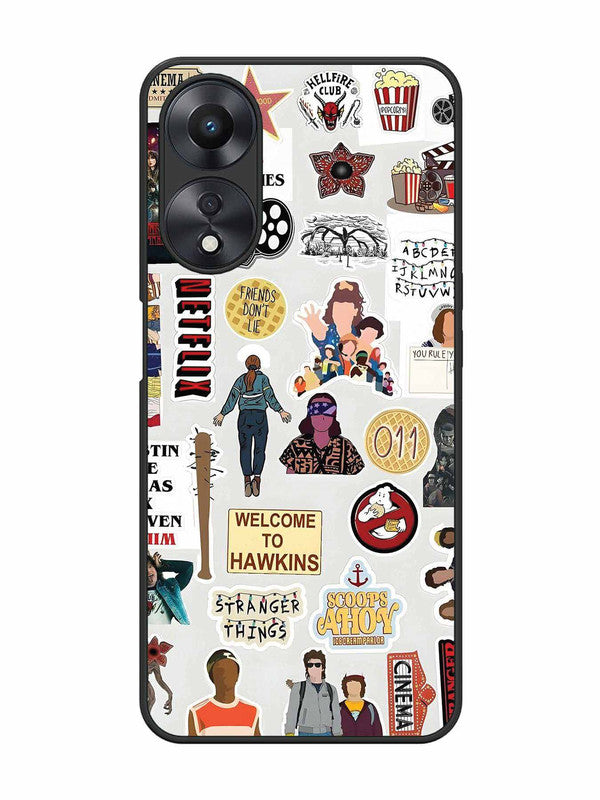 Oppo A58 5G Stranger Things Sticker 2