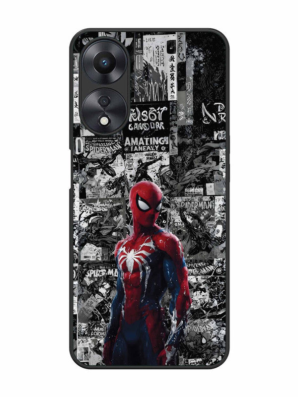 Oppo A58 5G Spiderman Highlighted on News Paper