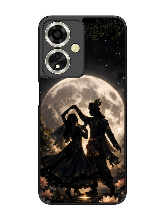 Oppo A59 5G | 2D Metal | Where Souls Meet - Radha & Krishna | OP-A59-452