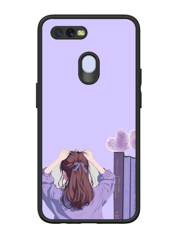 Oppo A7 Cute girl hairs