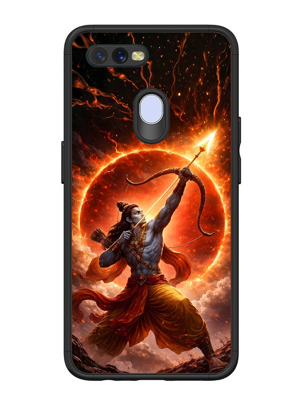 Oppo A7 Lord Ram with Bow and arrow