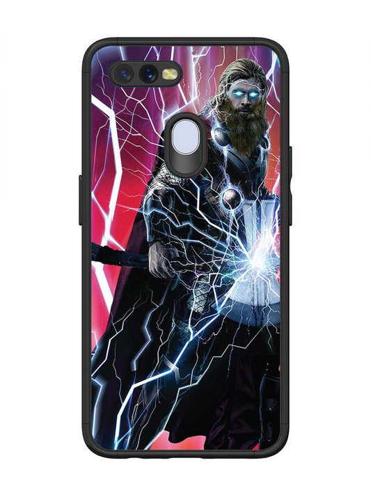 Oppo A7 thor stormbreaker hammer lightning