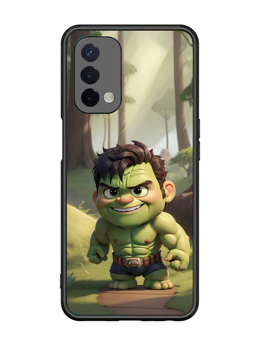 Oppo A74 5G cute baby hulk