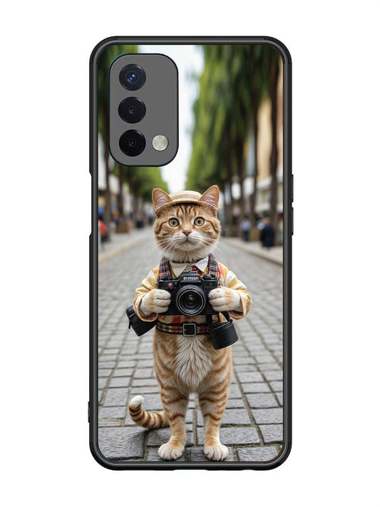 Oppo A74 5G Cat as Cameraman