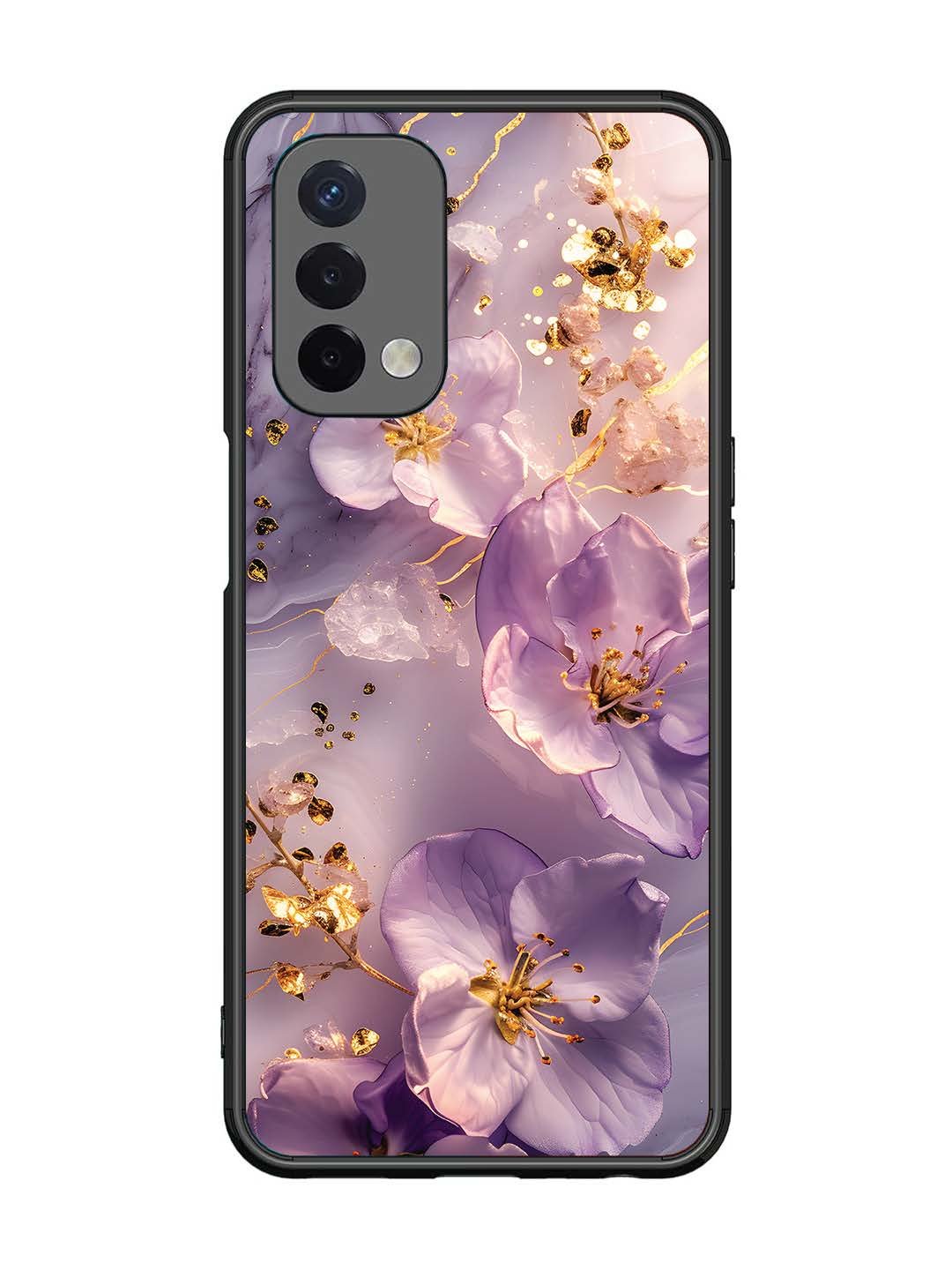 Oppo A74 5G Orchid with Golden Safron