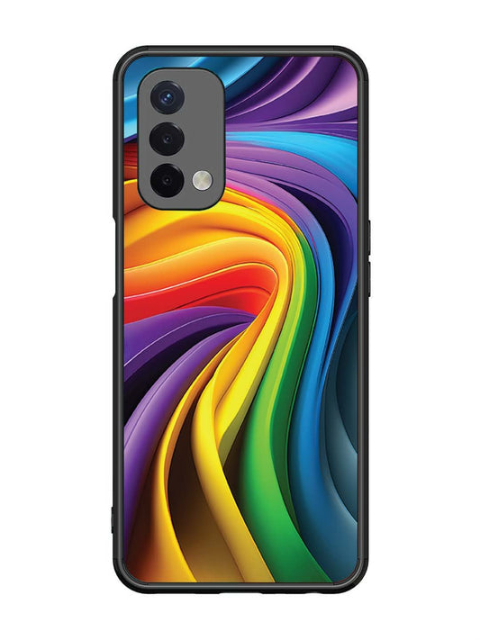 Oppo A74 5G Rainbow Whirl