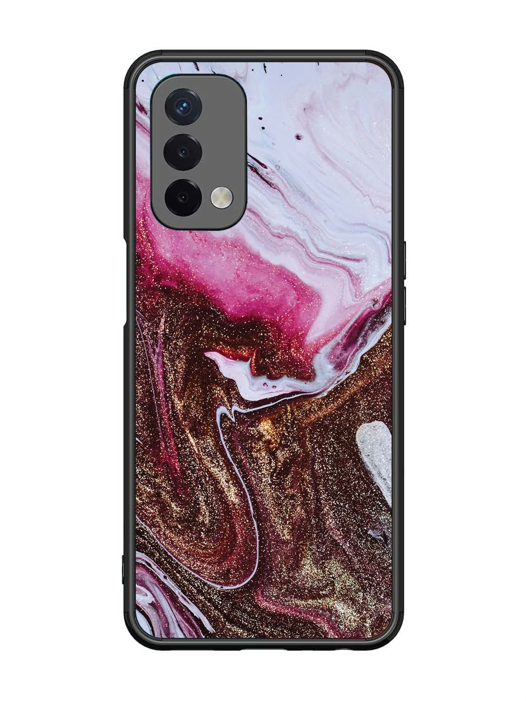 Oppo A74 5G Elegant Rose & Gold Marble