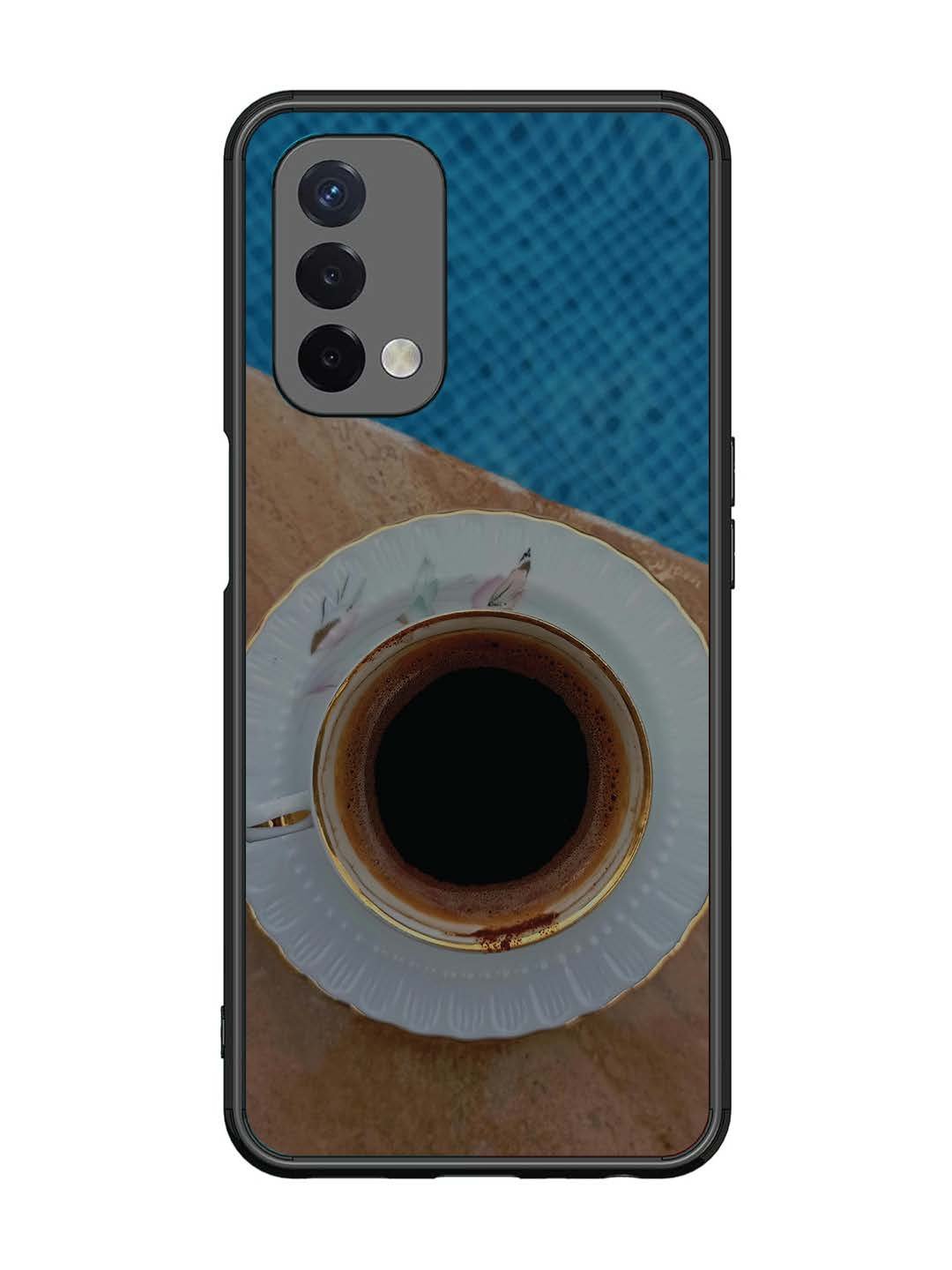 Oppo A74 5G Black Tea Cup Saucer