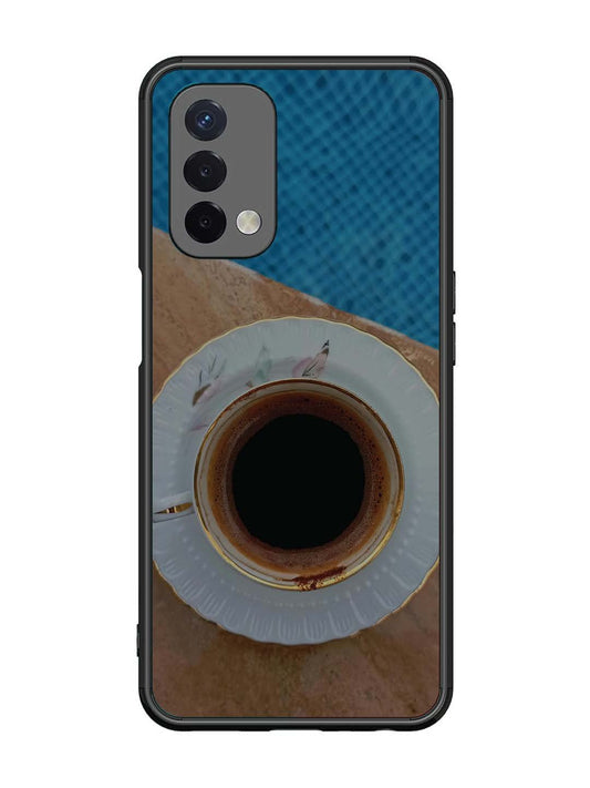 Oppo A74 5G Black Tea Cup Saucer