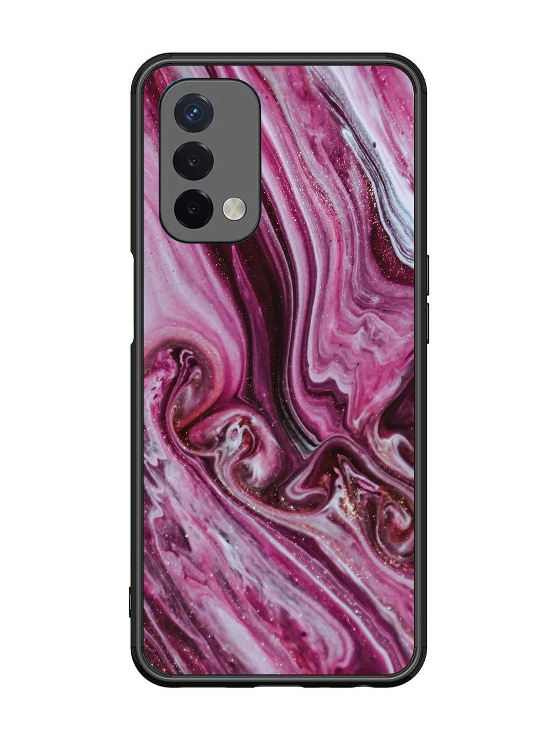 Oppo A74 5G Pink Flood Marble
