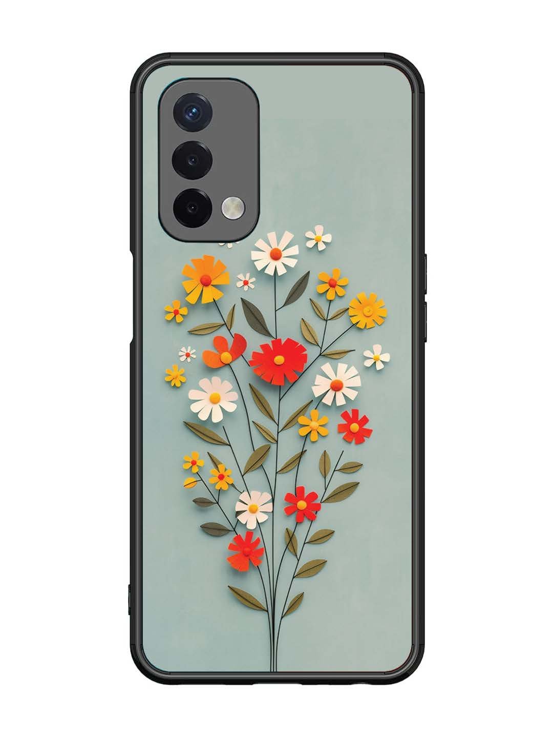 Oppo A74 5G Paper Flowers