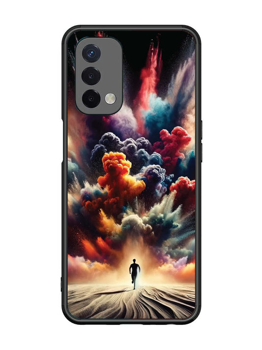 Oppo A74 5G colorful-blast-explosion