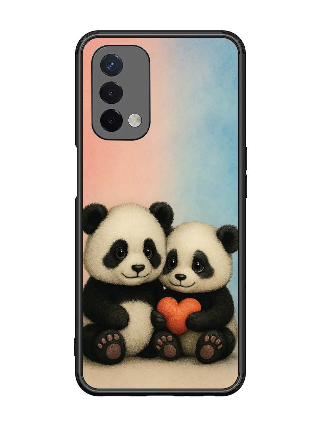Oppo A74 5G Cute Baby Pandas