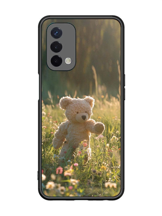 Oppo A74 5G Teddy Bear Outdoors
