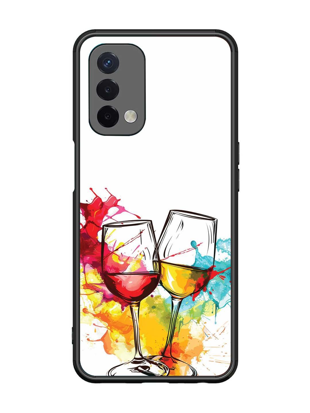 Oppo A74 5G Colorful wine glasses