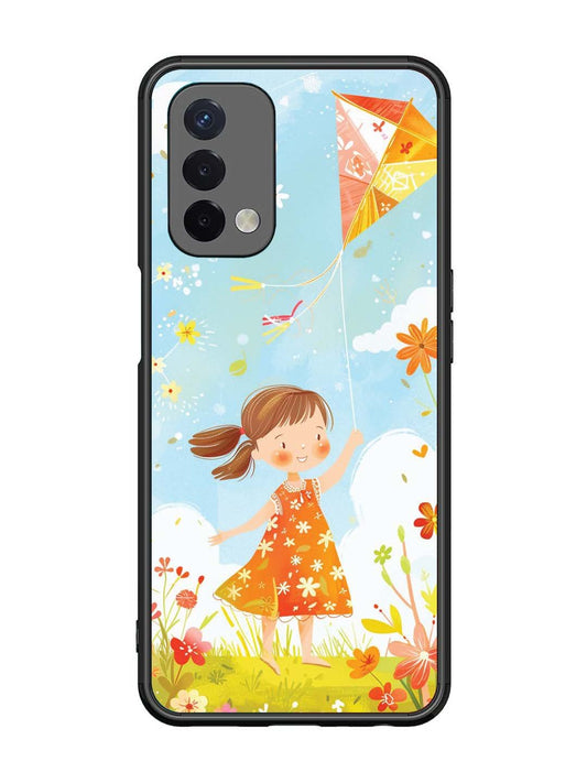 Oppo A74 5G Little Girl Kite Flying
