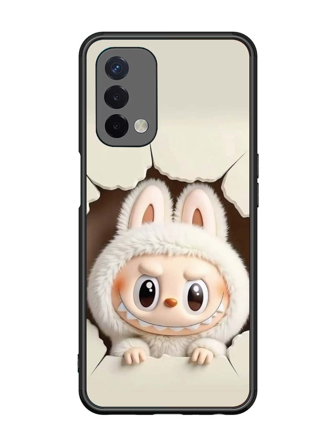 Oppo A74 5G Labubu from Cracked Wall