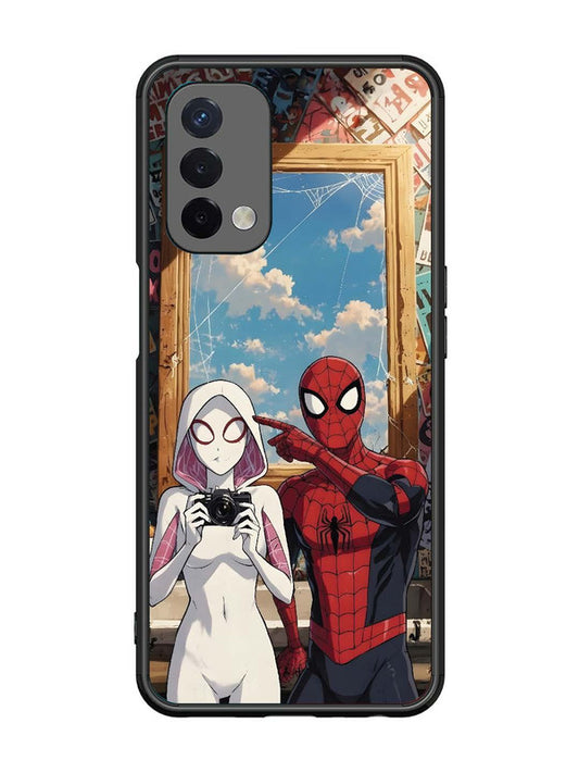 Oppo A74 5G Spiderman and Spiderwoman