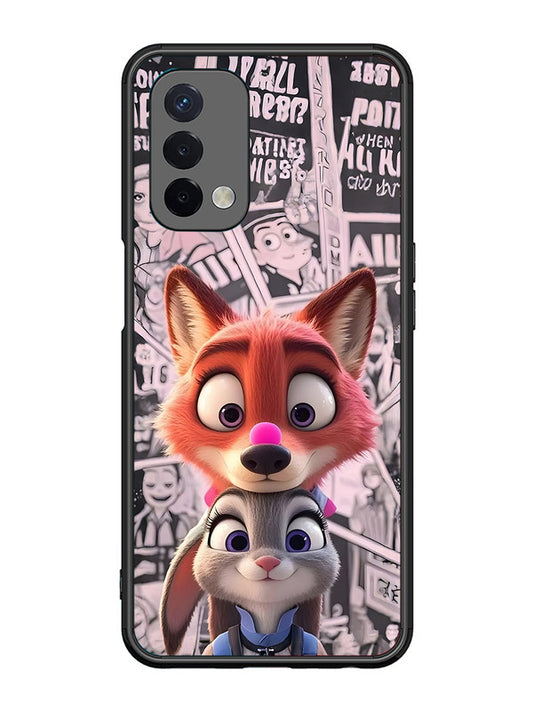 Oppo A74 5G Cute Nick wilde and judy hopps 2