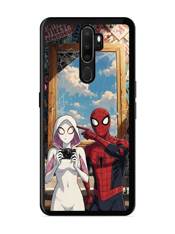 Oppo A9 2020 Spiderman and Spiderwoman