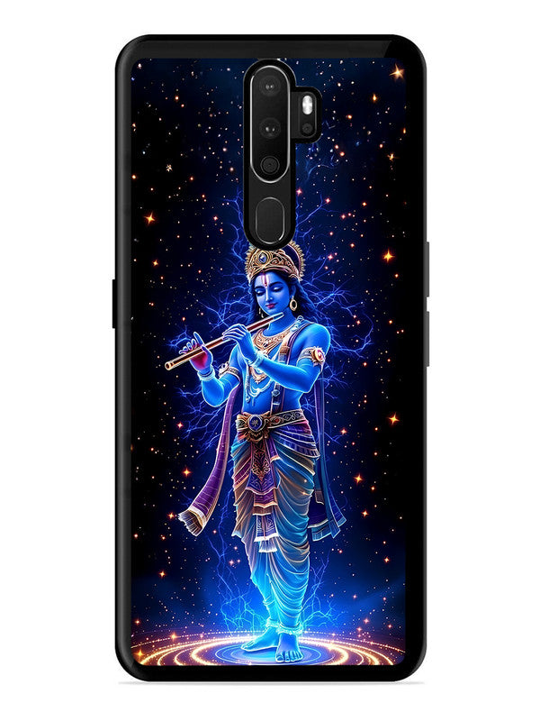 Oppo A9 2020 | 2D Metal | Krishna with Flute | OP-A9-455