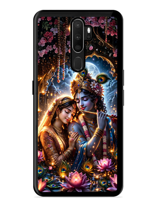 Oppo A9 2020 | 2D Metal | Radha Krishna Enjoying Flute 2 | OP-A9-461