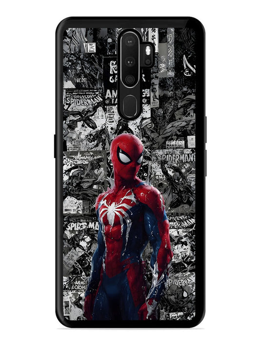 Oppo A9 2020 Spiderman Highlighted on News Paper