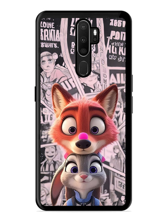 Oppo A9 2020 Cute Nick wilde and judy hopps 2