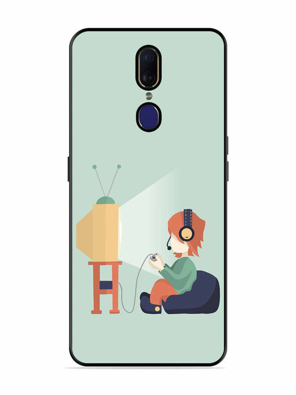 Oppo F11 Kid Playing Game