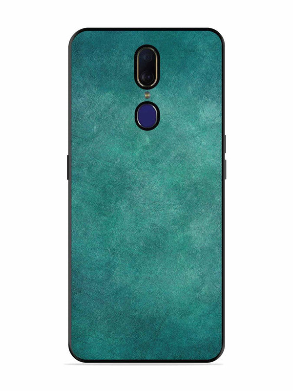 Oppo F11 Jungle green with Scratches Marble