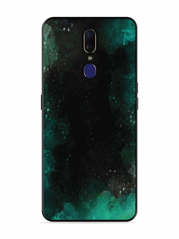 Oppo F11 Dark Black And Green Forest