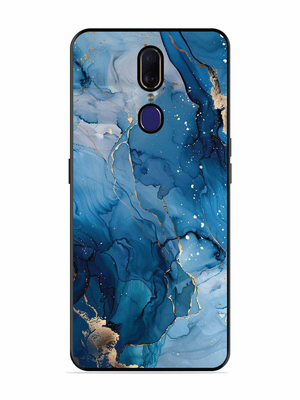 Oppo F11 Oceanic Pattern with Golden Sprinkles