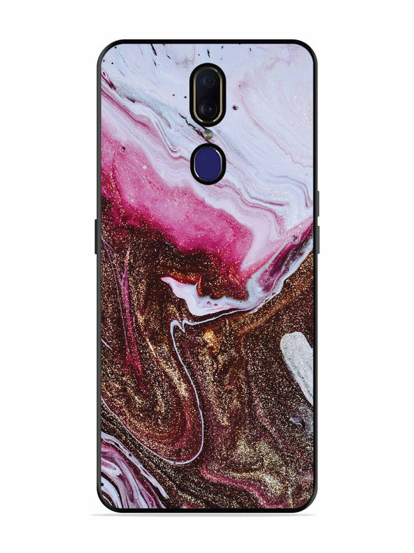 Oppo F11 Elegant Rose & Gold Marble