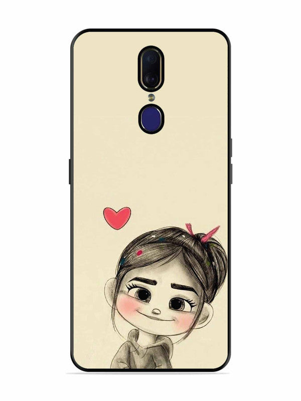 Oppo F11 Cute Girl Looking at You