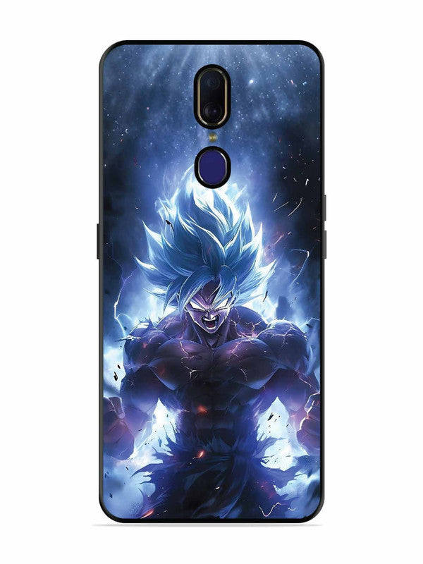 Oppo F11 Super Saiyan Blue and Angry