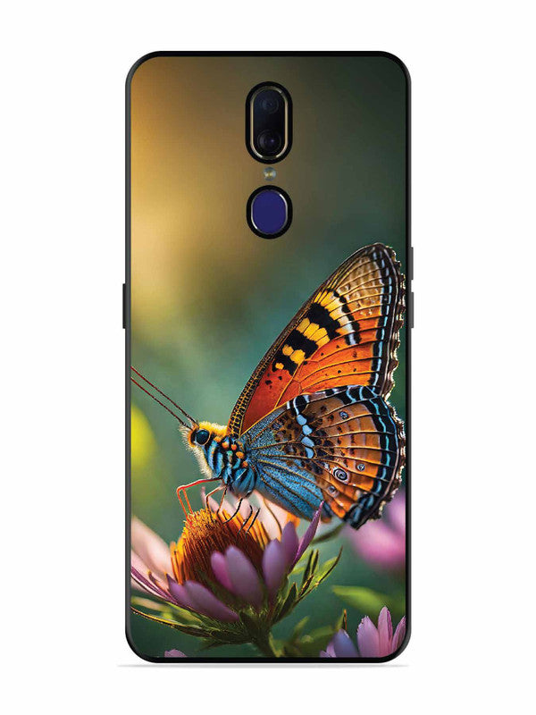 Oppo F11 Golden Hour Monarch Butterfly