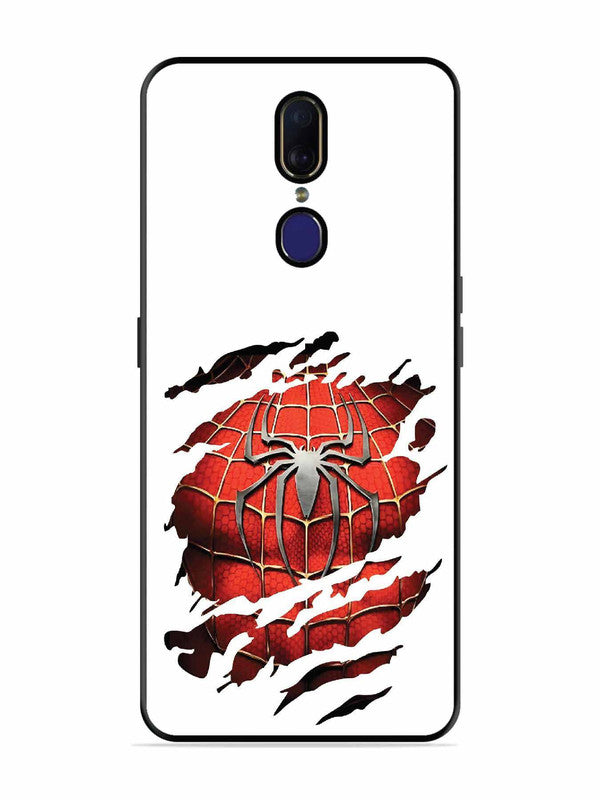 Oppo F11 Spider man iconic sign