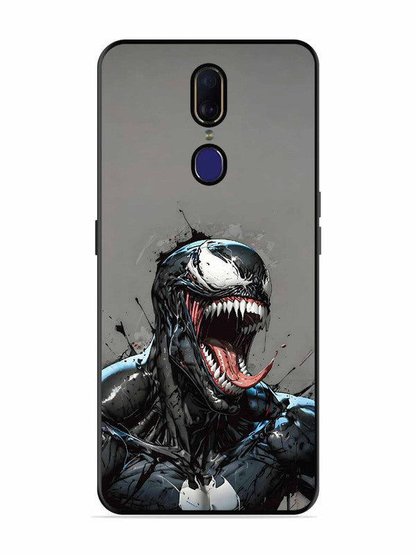 Oppo F11 Venom Symbiote Grin Art