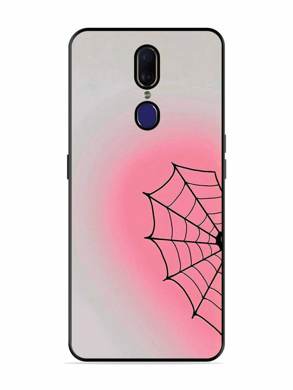 Oppo F11 Spider Web Heart for Girl
