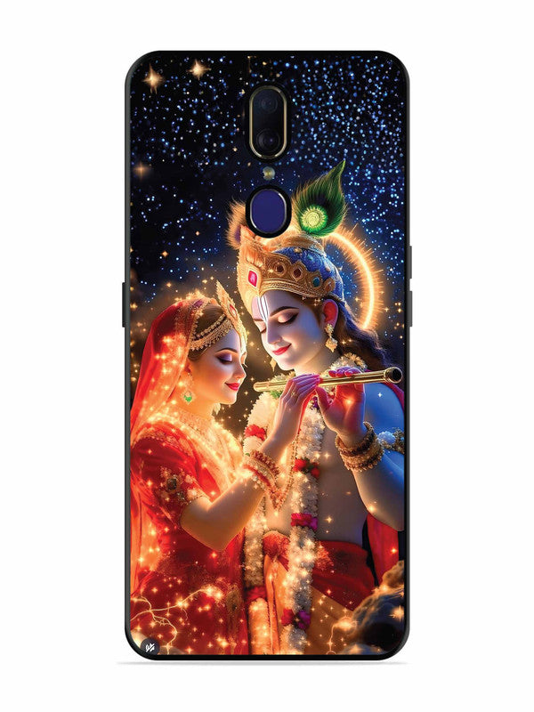 Oppo F11 Radha Krishna posing with flute